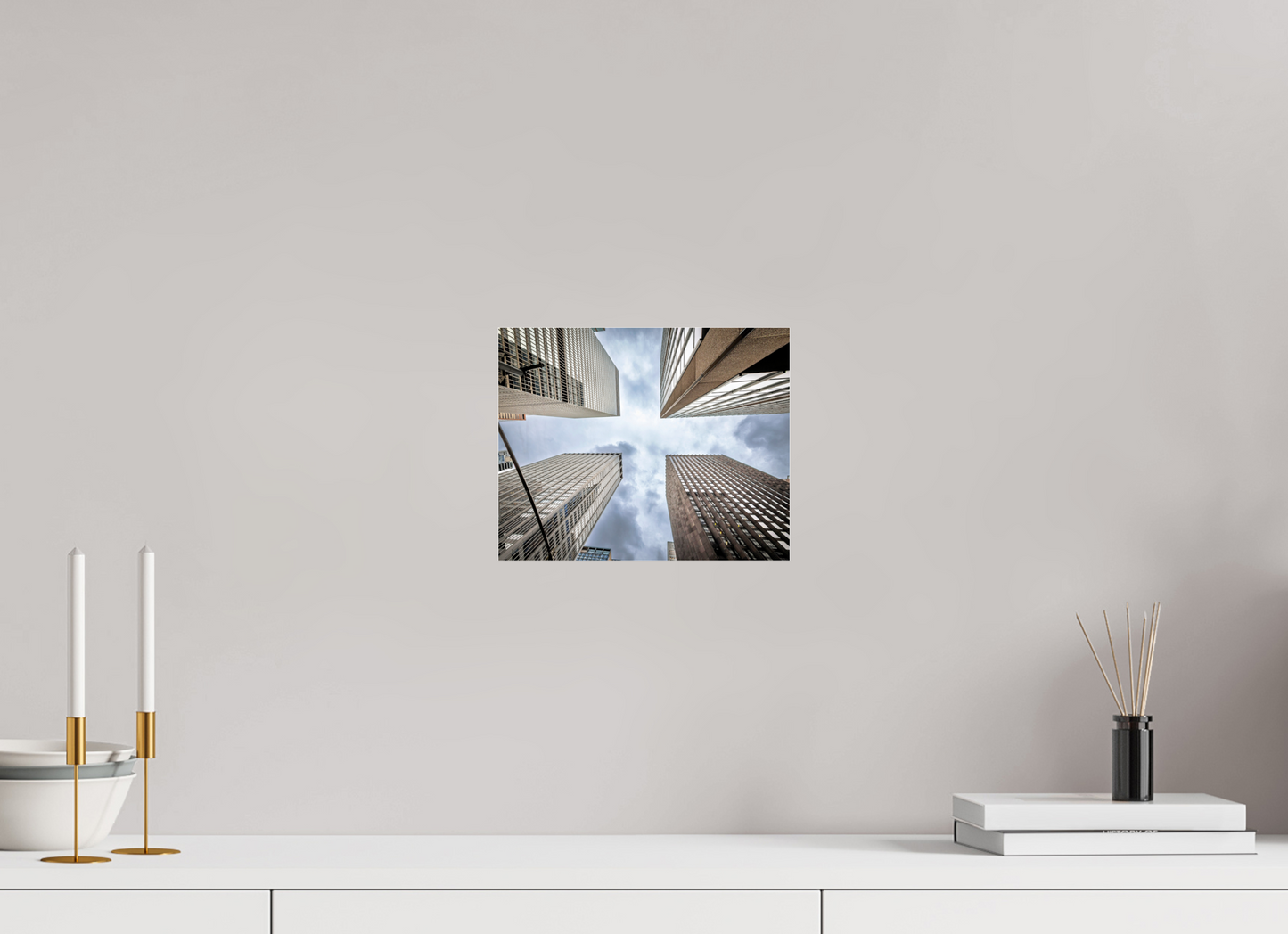 10 x 8″, Photo Print Under Acrylic Glass New York - Urban Canyon
