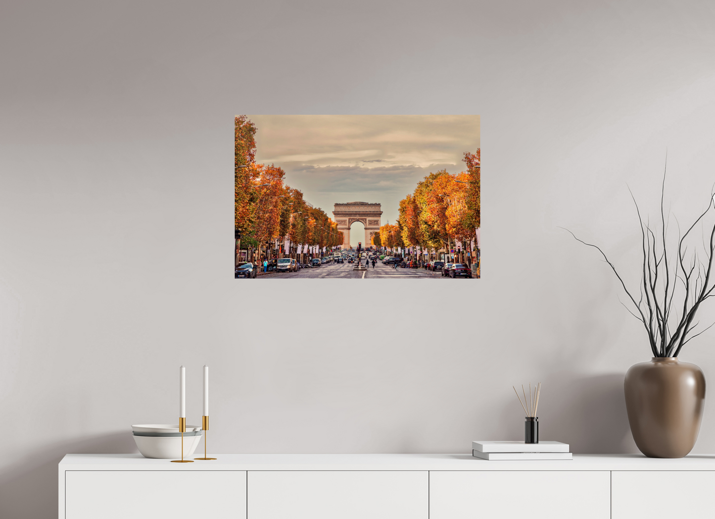 30 x 20″, Photo Print On Fuji Crystal DP II Paris - Autumn in Paris