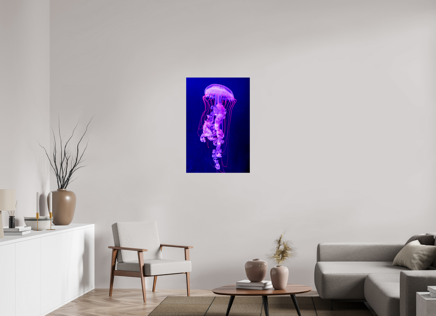24 x 36″, Photo Print On Fuji Crystal DP II Electric Dreams – Fine Art Jellyfish Photography Print