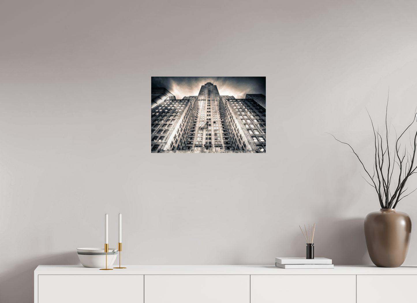 24 x 16″, Photo Print On Fuji Crystal DP II Gotham Ascension — Chrysler Building, New York