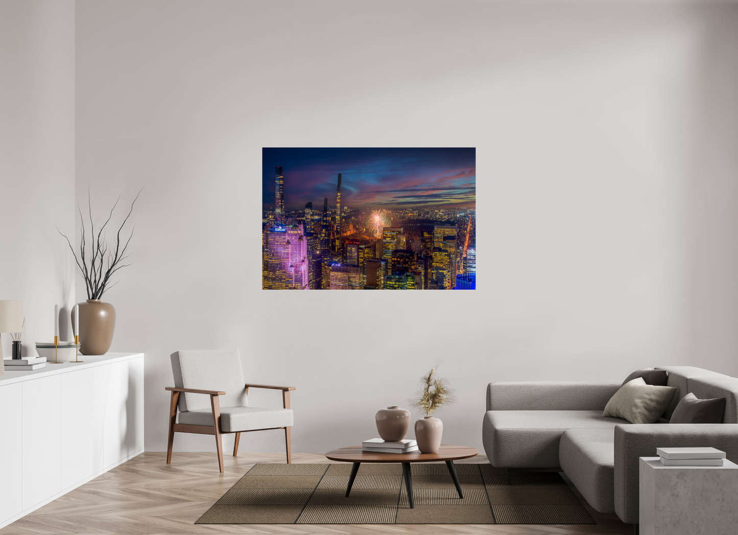 New York - Sunset from Above