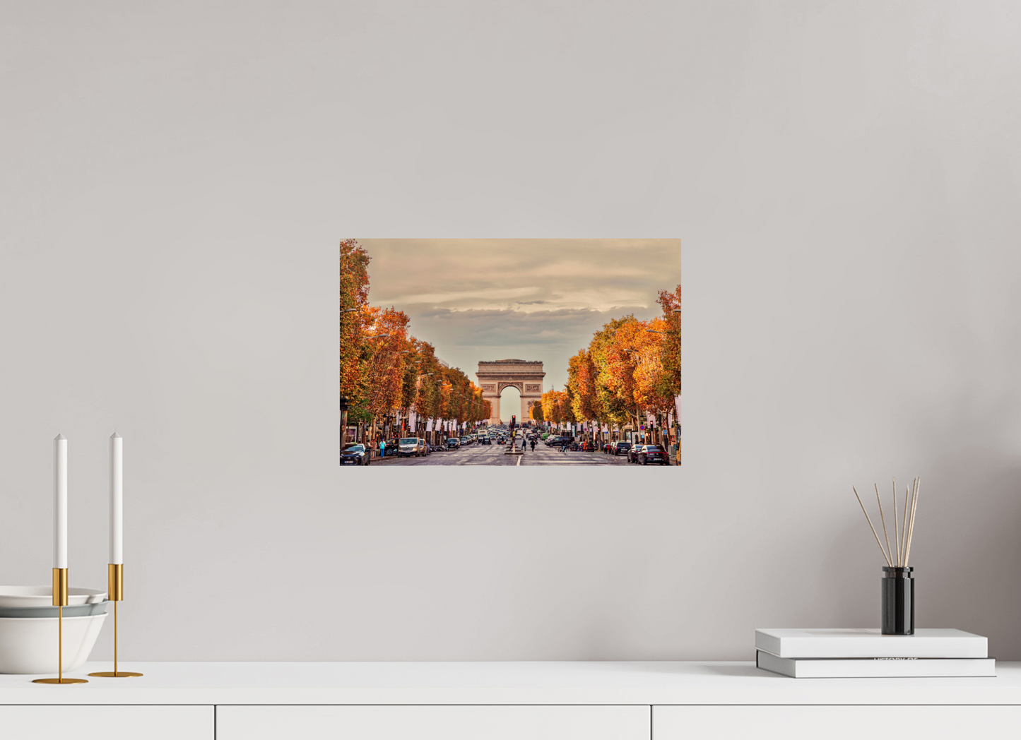 15 x 10″, Photo Print On Fuji Crystal DP II Paris - Autumn in Paris