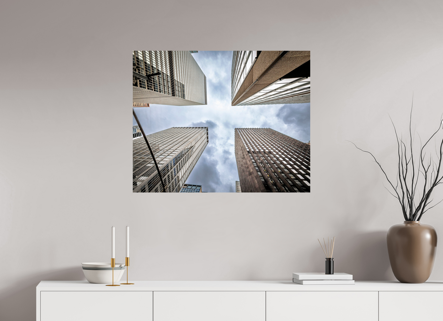 35 x 28″, Photo Print On Fuji Crystal DP II New York - Urban Canyon