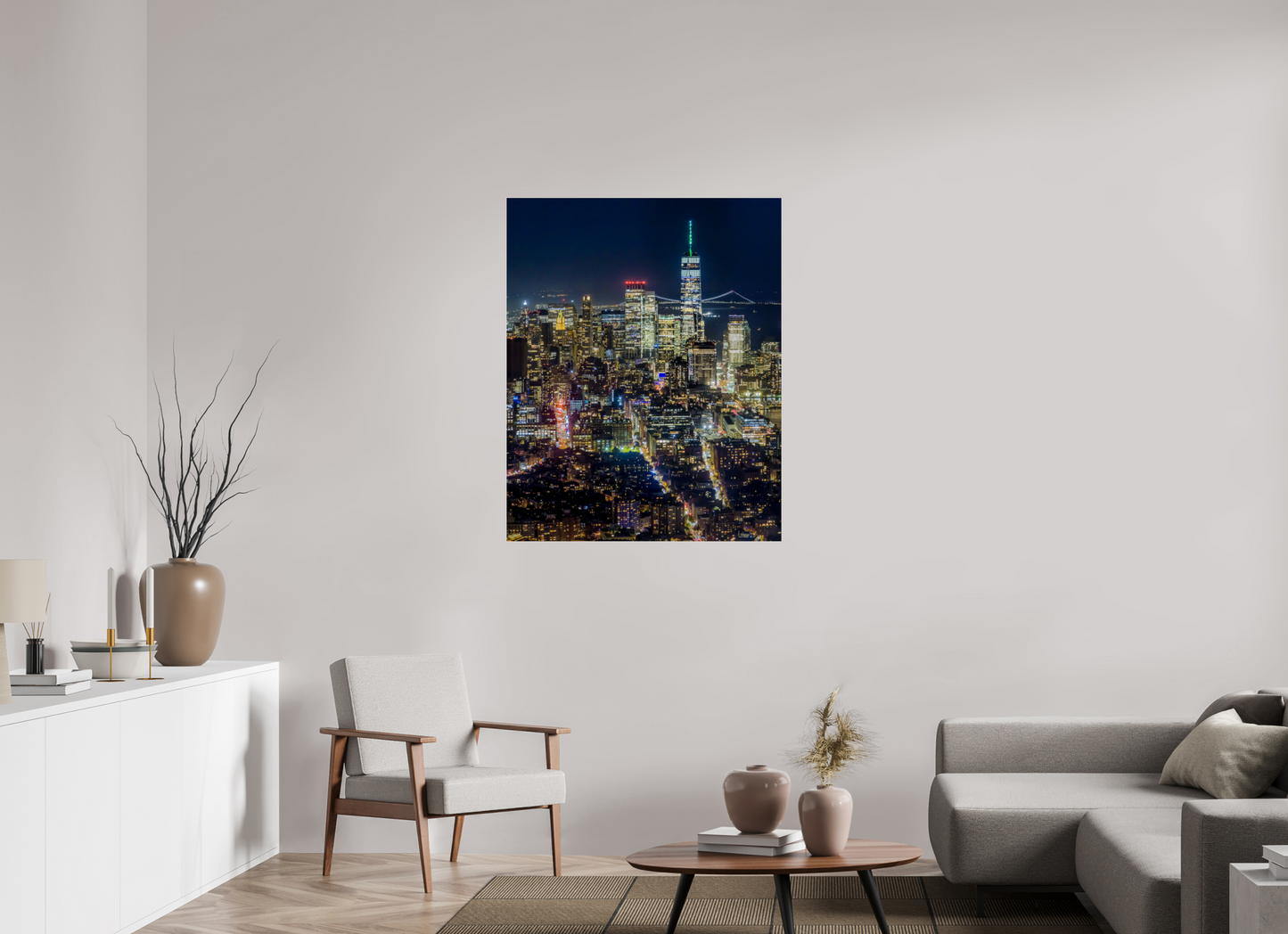 New York - Night Skyline