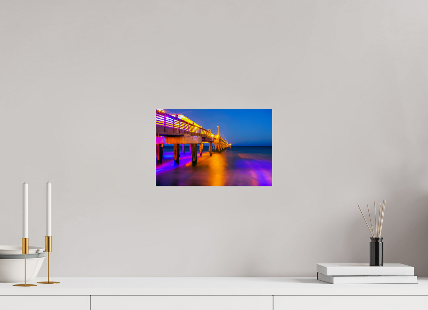 Florida - Dania Beach Pier by Night