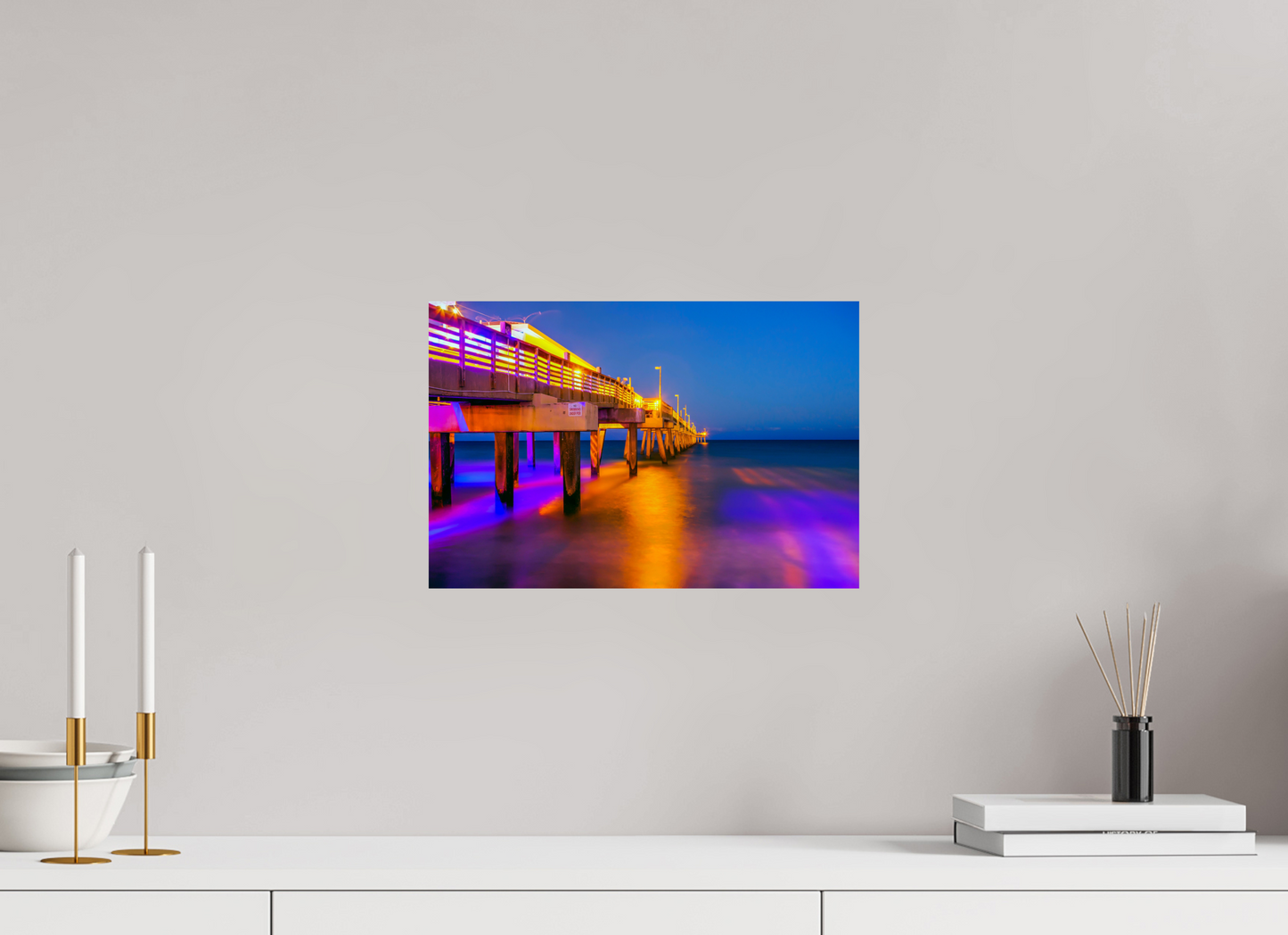 Florida - Dania Beach Pier by Night