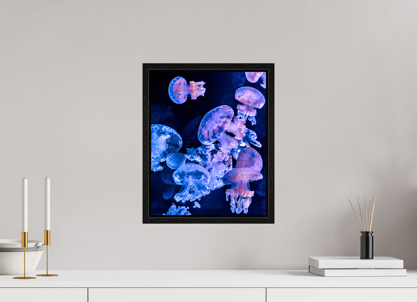 12 x 15″, Floater Frame Celestial Drift