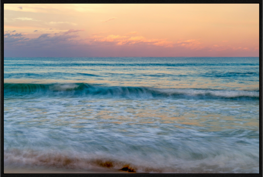 Palm Beach Sunset on Acrylic Glass