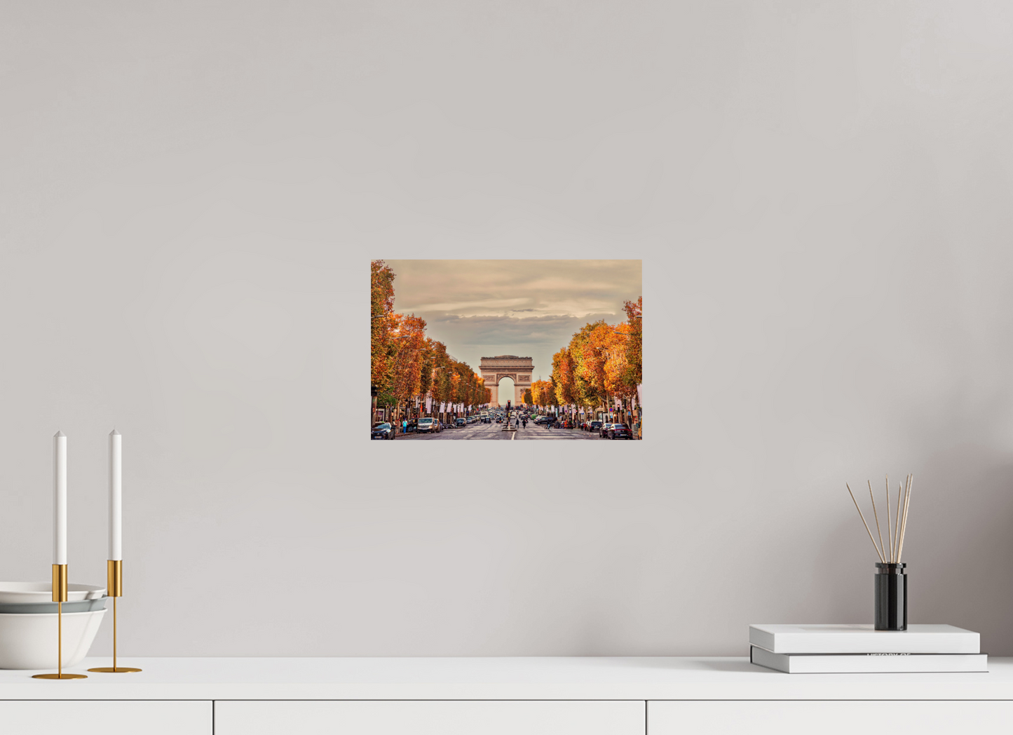 12 x 8″, Photo Print On Fuji Crystal DP II Paris - Autumn in Paris