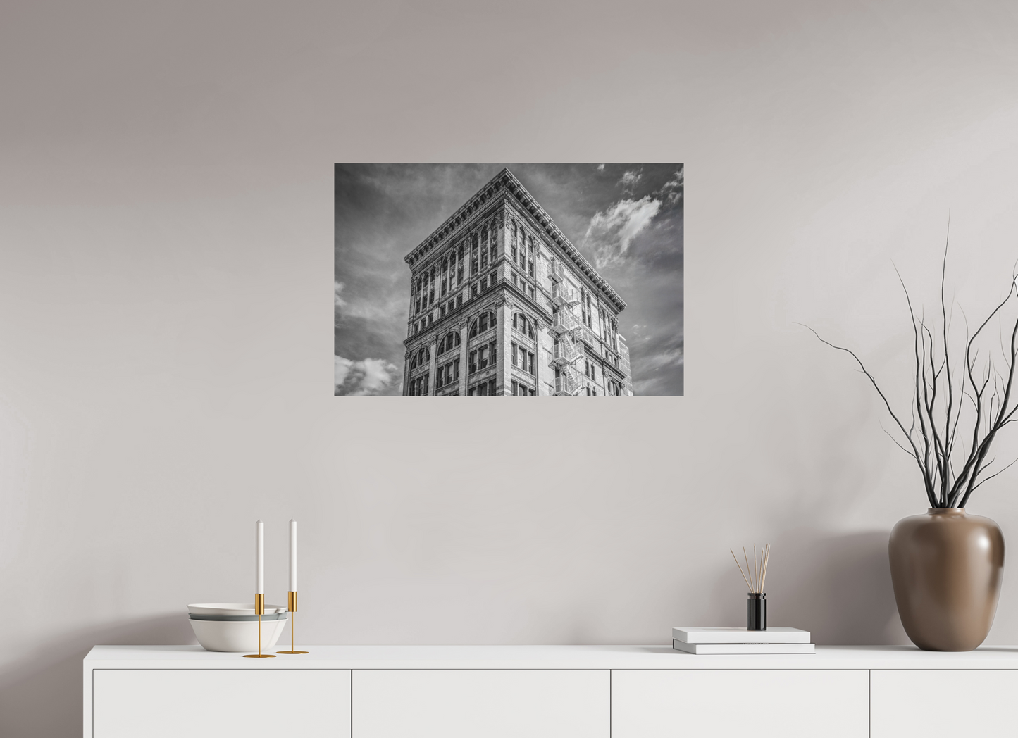 30 x 20″, Photo Print On Fuji Crystal DP II New York - Soho Facade