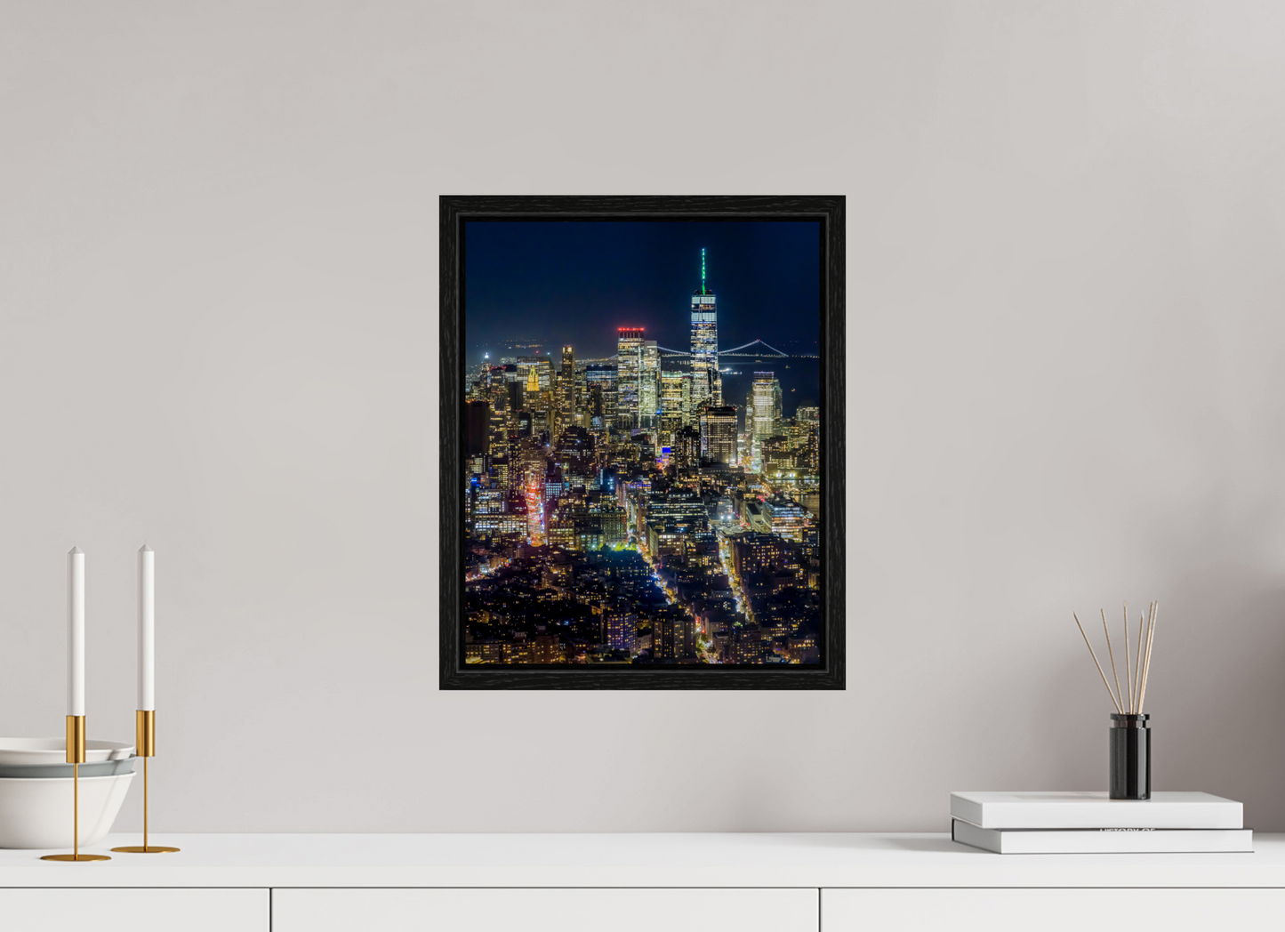 New York - Night Skyline