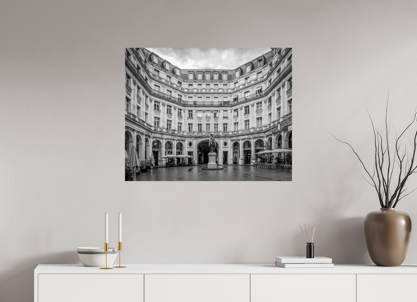35 x 28″, Photo Print On Fuji Crystal DP II Paris - Symetry