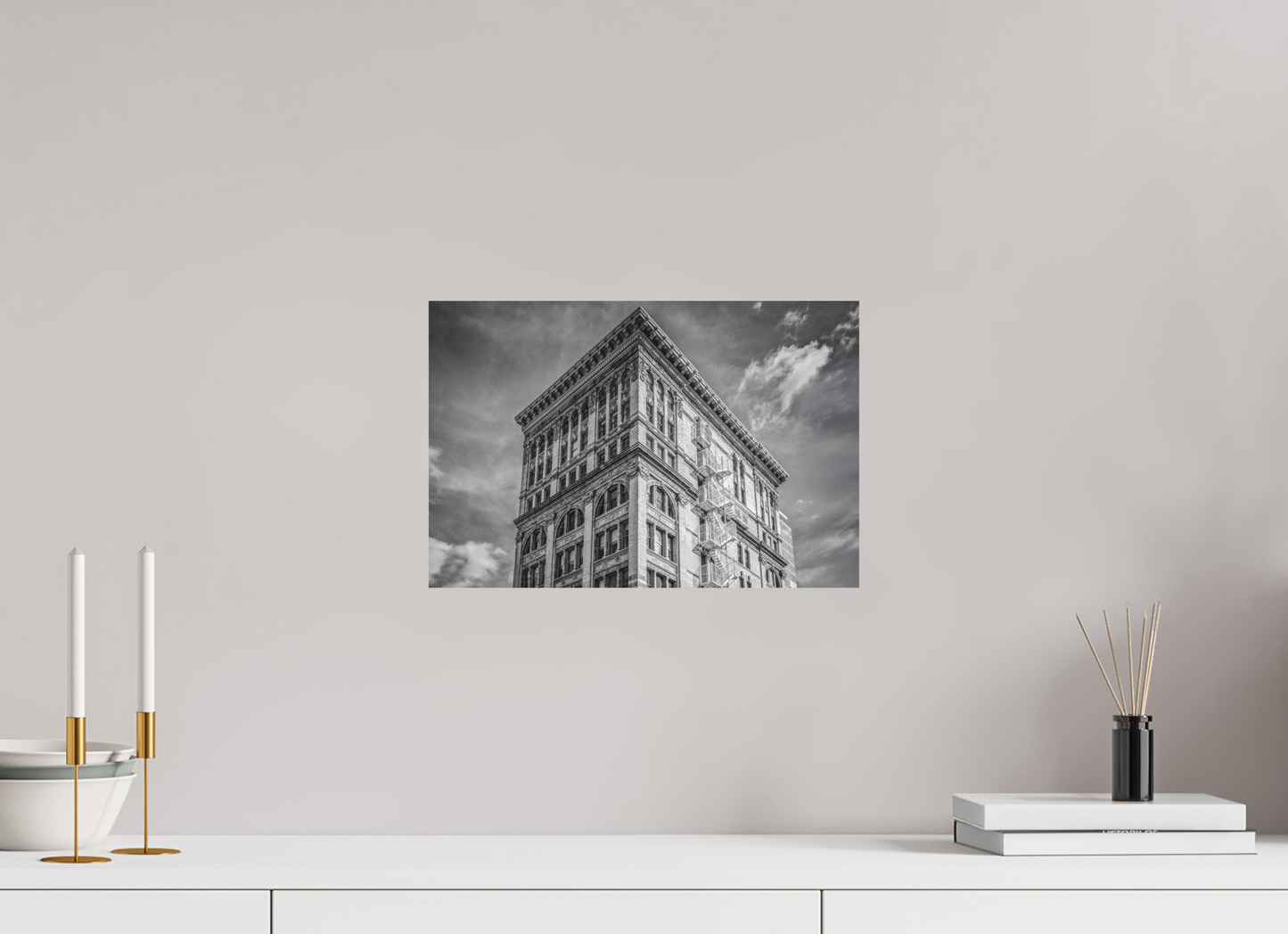 15 x 10″, Photo Print On Fuji Crystal DP II New York - Soho Facade