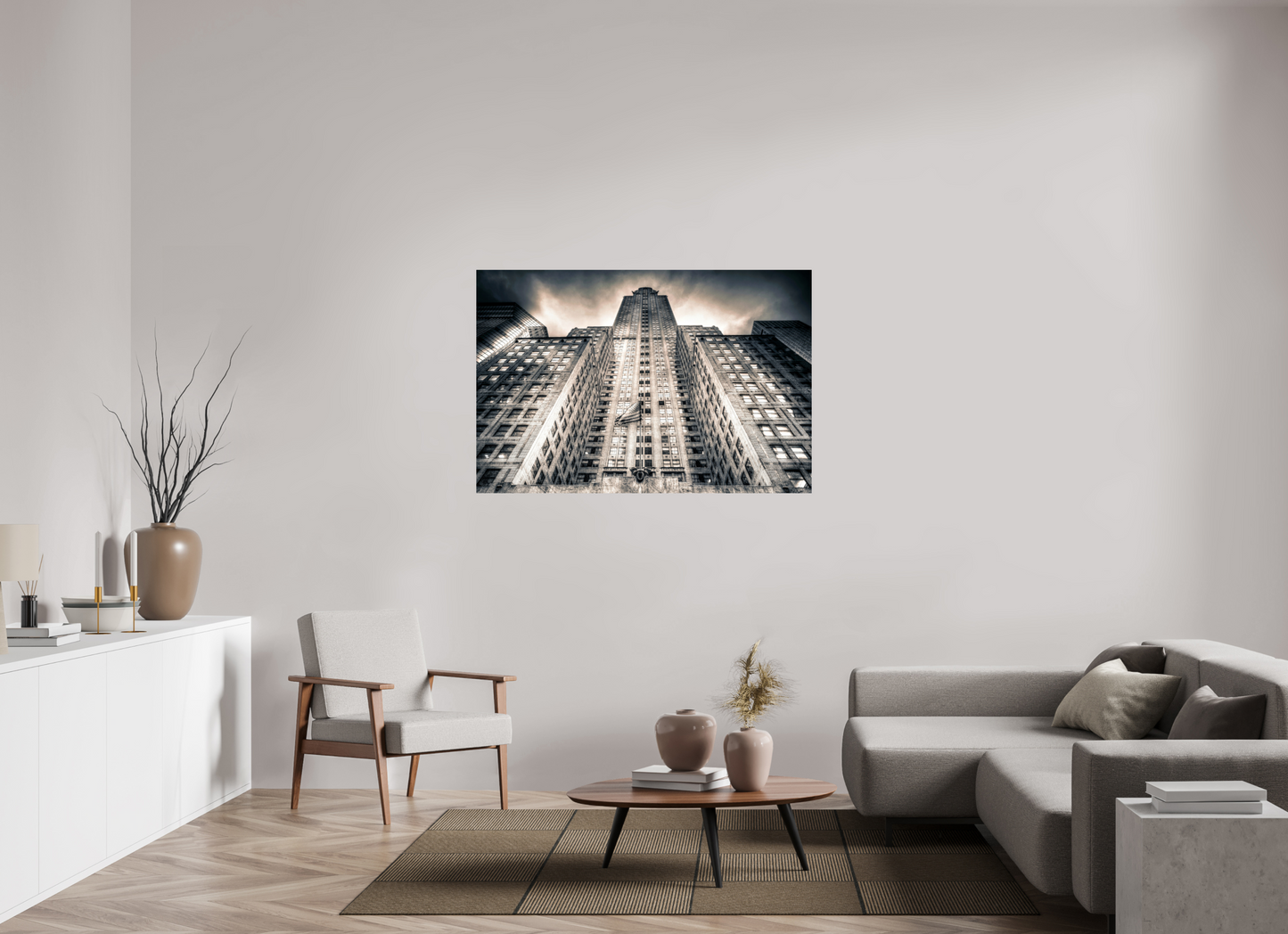 54 x 36″, Photo Print On Fuji Crystal DP II Gotham Ascension — Chrysler Building, New York
