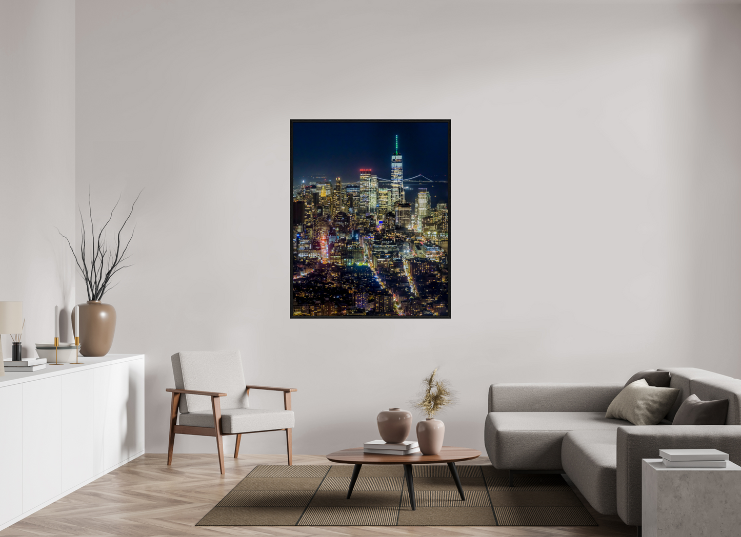 New York - Night Skyline