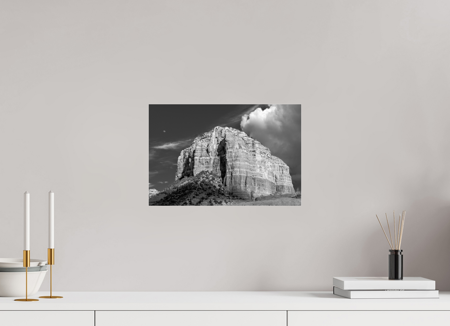 15 x 10″, Photo Print Under Acrylic Glass Arizona - Courthouse Butte @ Sedona