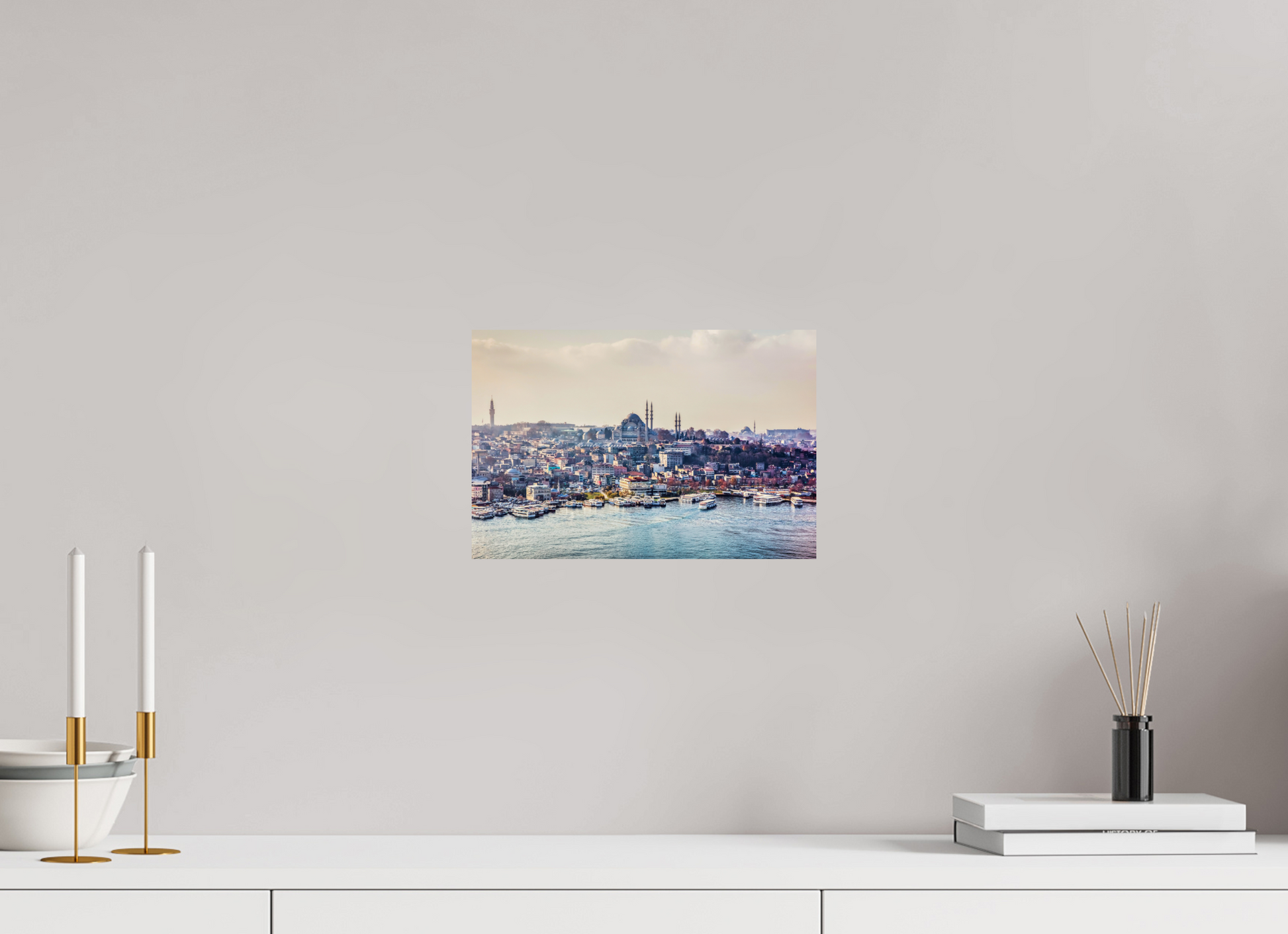 12 x 8″, Photo Print On Fuji Crystal DP II Timeless Istanbul Skyline