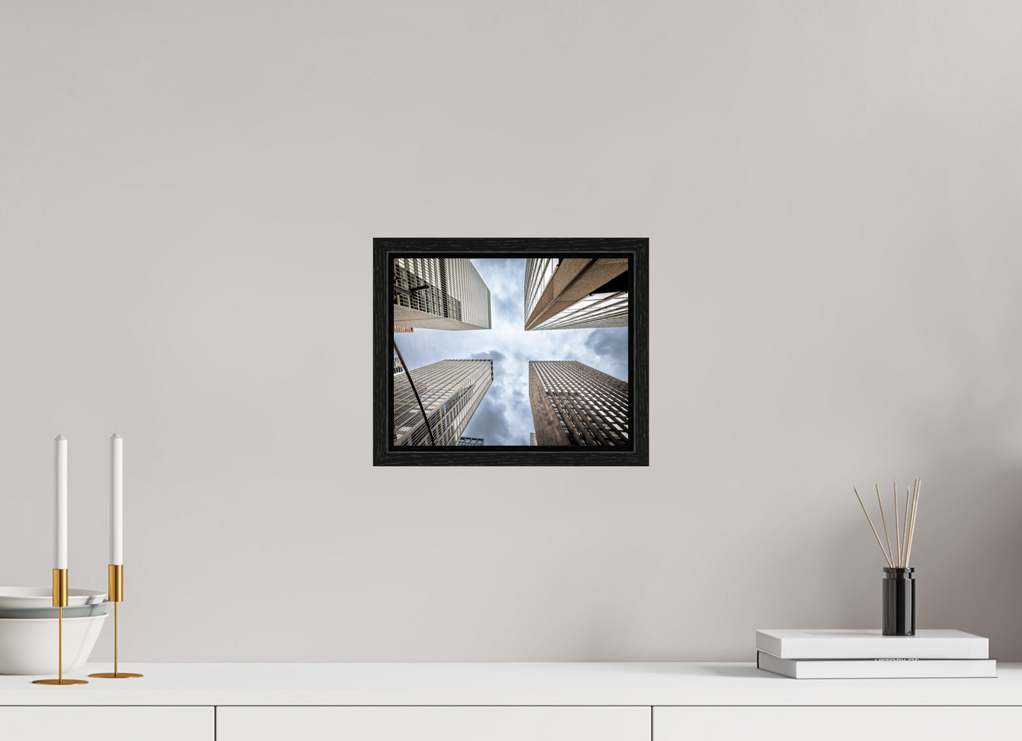 10 x 8″, Floater Frame New York - Urban Canyon