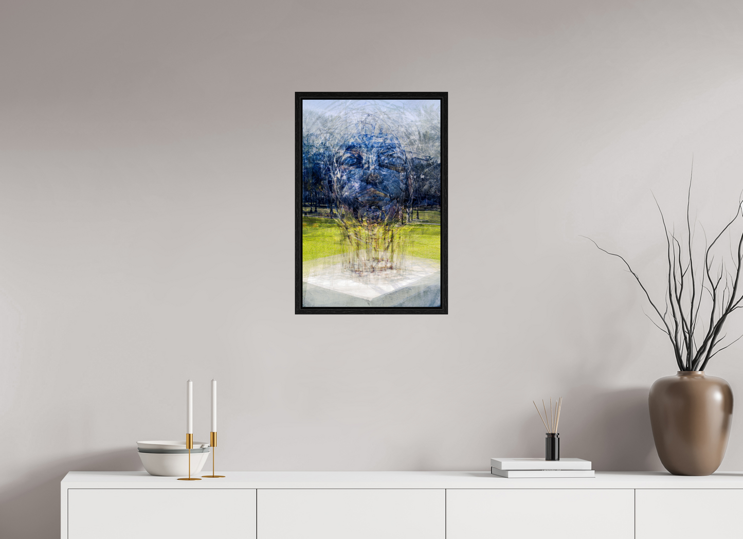 16 x 24″, Floater Frame Echoes of Identity