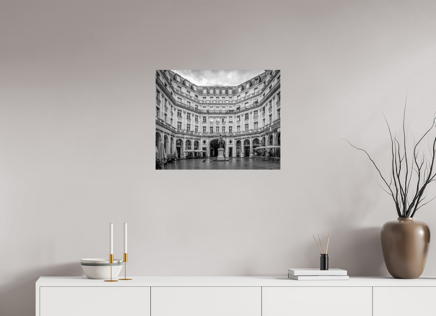 25 x 20″, Photo Print On Fuji Crystal DP II Paris - Symetry