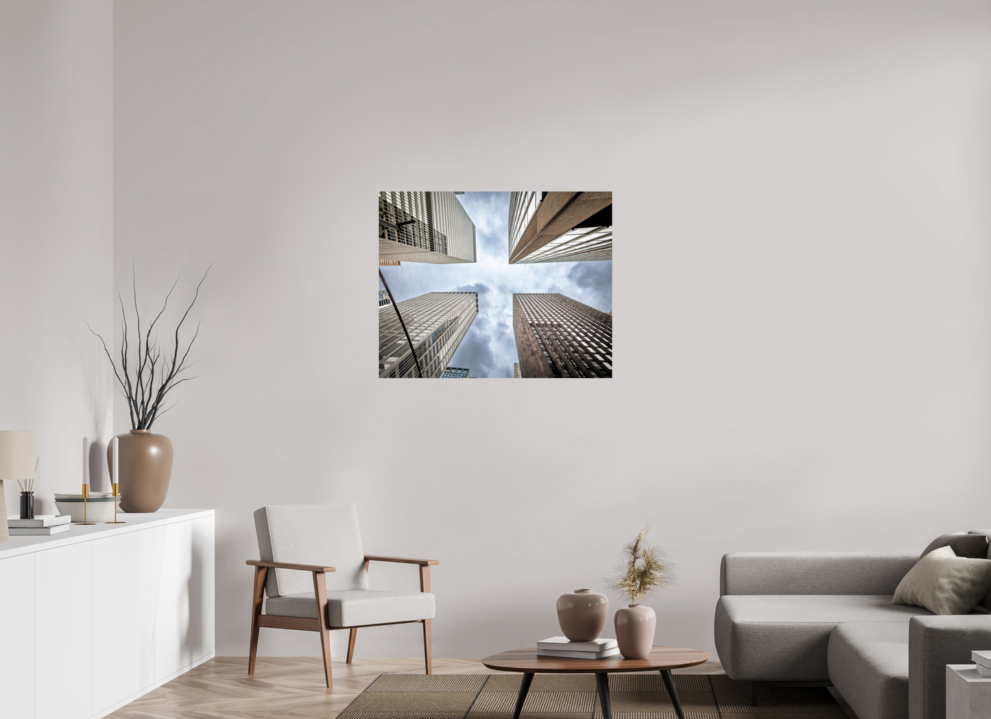 38.7 x 31″, Photo Print On Fuji Crystal DP II New York - Urban Canyon