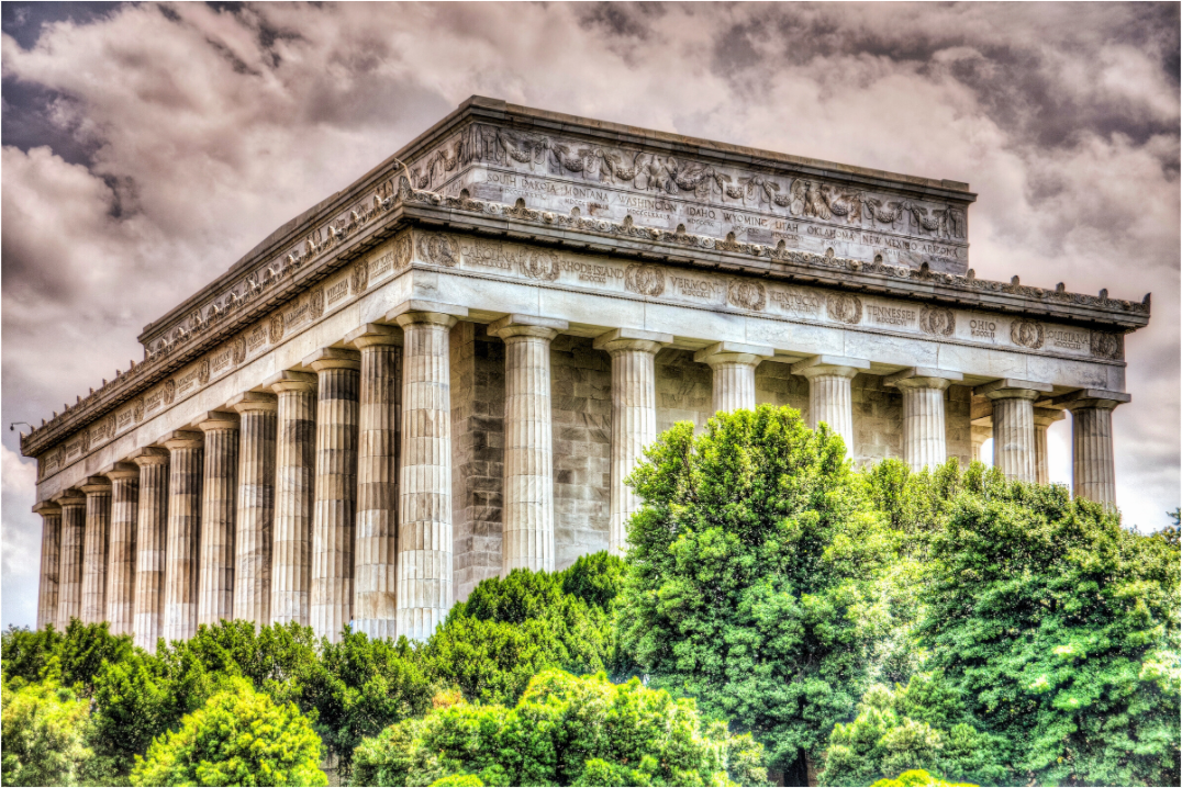 Main image Lincoln Memorial, Washington DC — Dramatic Architectural Fine Art Print