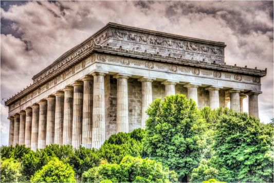 Main image Lincoln Memorial, Washington DC — Dramatic Architectural Fine Art Print
