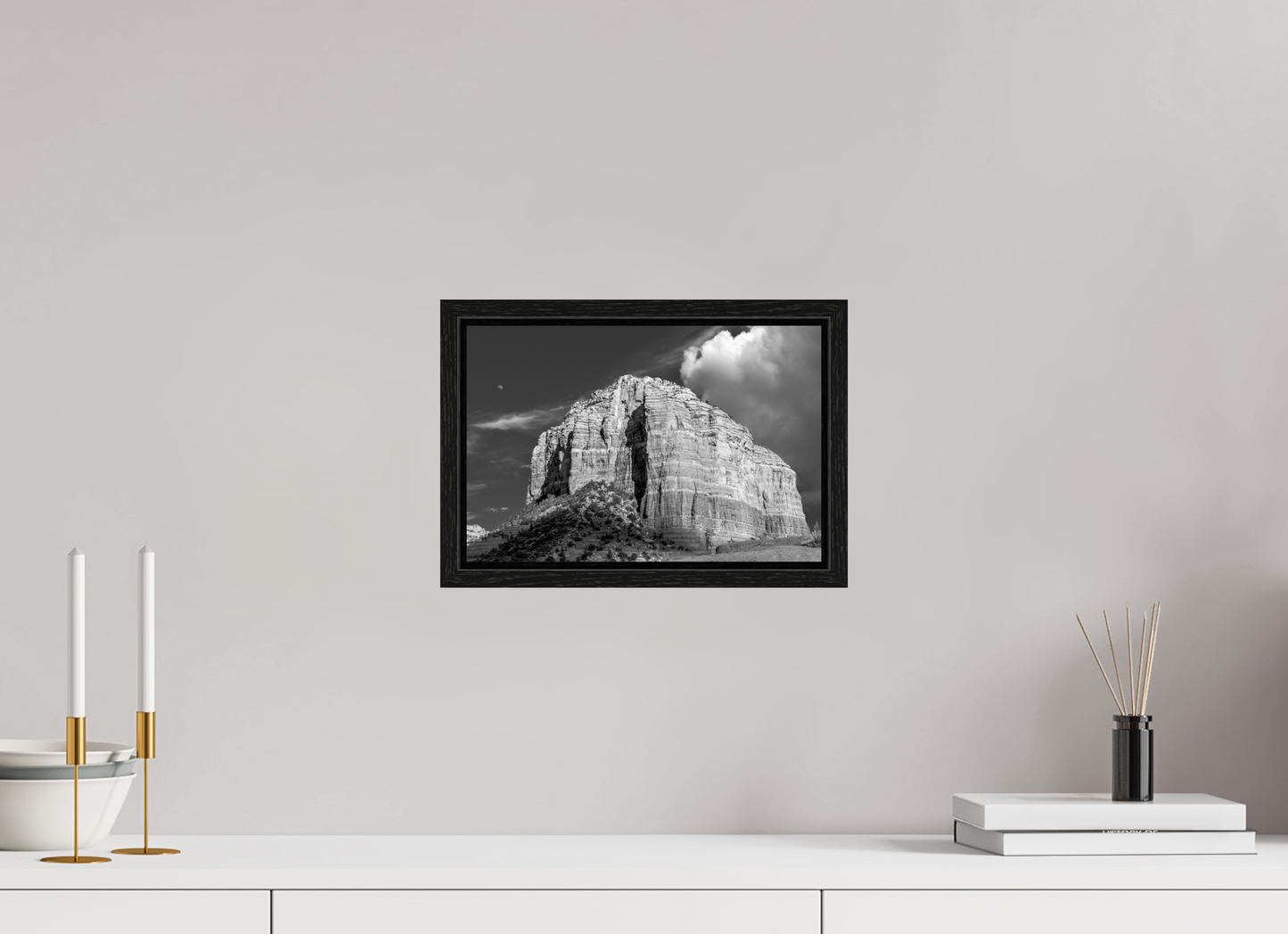 12 x 8″, Floater Frame Arizona - Courthouse Butte @ Sedona