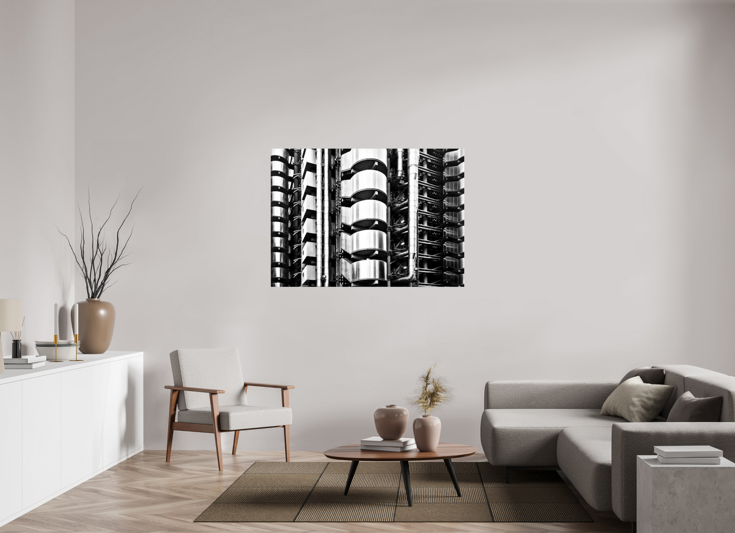 54.6 x 39″, Photo Print On Fuji Crystal DP II Autonomous Structure