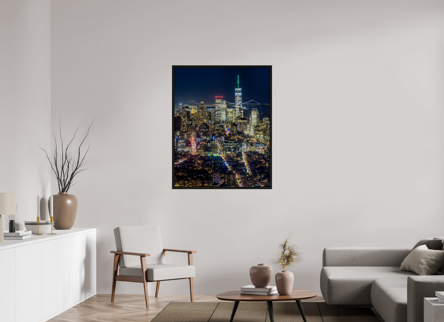 New York - Night Skyline