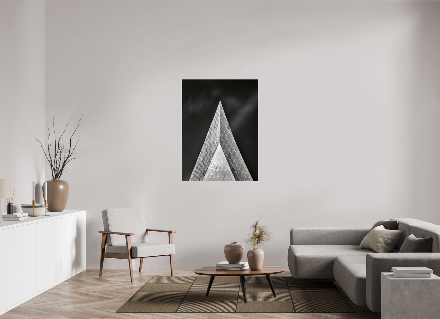 36 x 48″, Photo Print On Fuji Crystal DP II Into the Black — Fine Art Architectural Photography