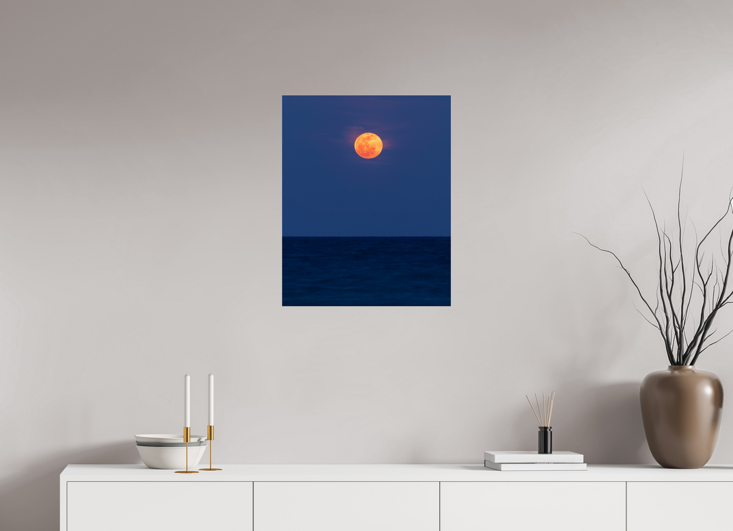 Florida - Orange Moon
