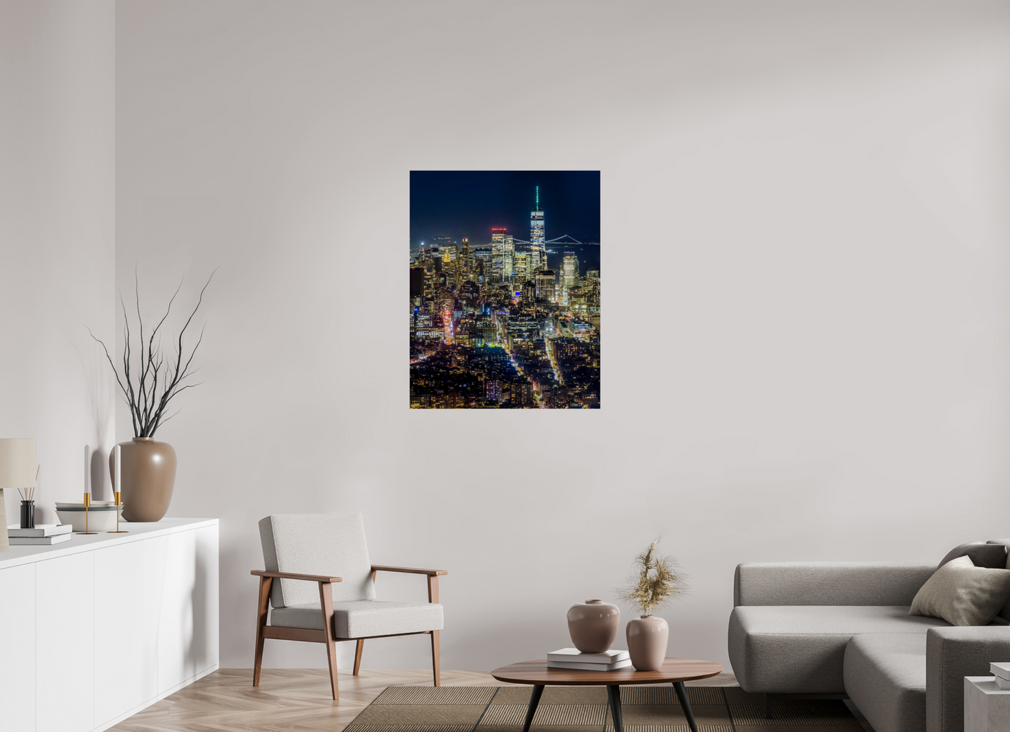 New York - Night Skyline