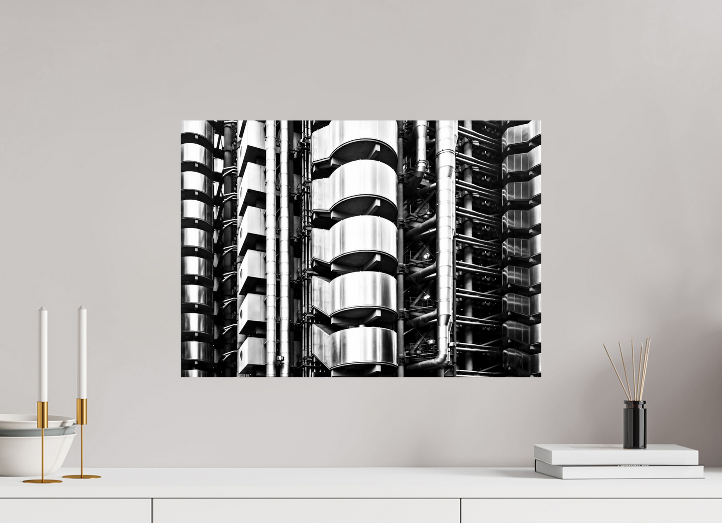 22.4 x 16″, Photo Print On Fuji Crystal DP II Autonomous Structure
