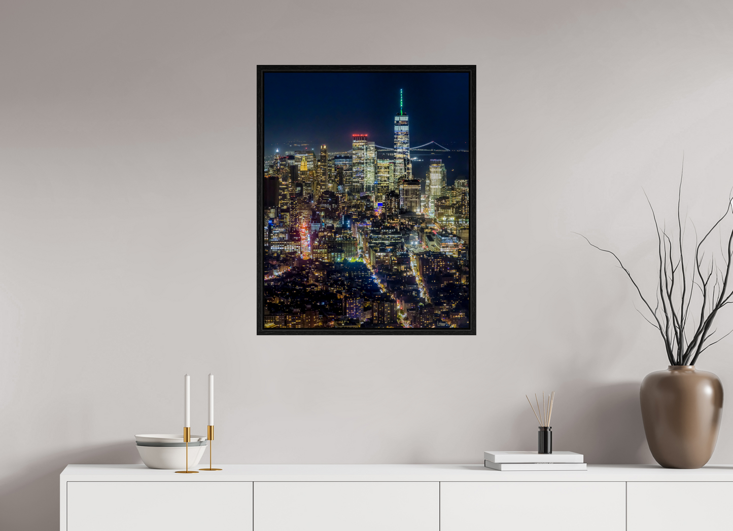 New York - Night Skyline