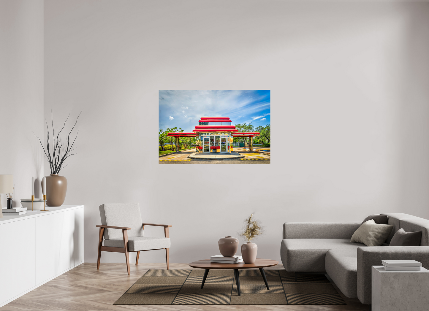 54 x 36″, Photo Print On Fuji Crystal DP II Florida - Hyperrealism Americana